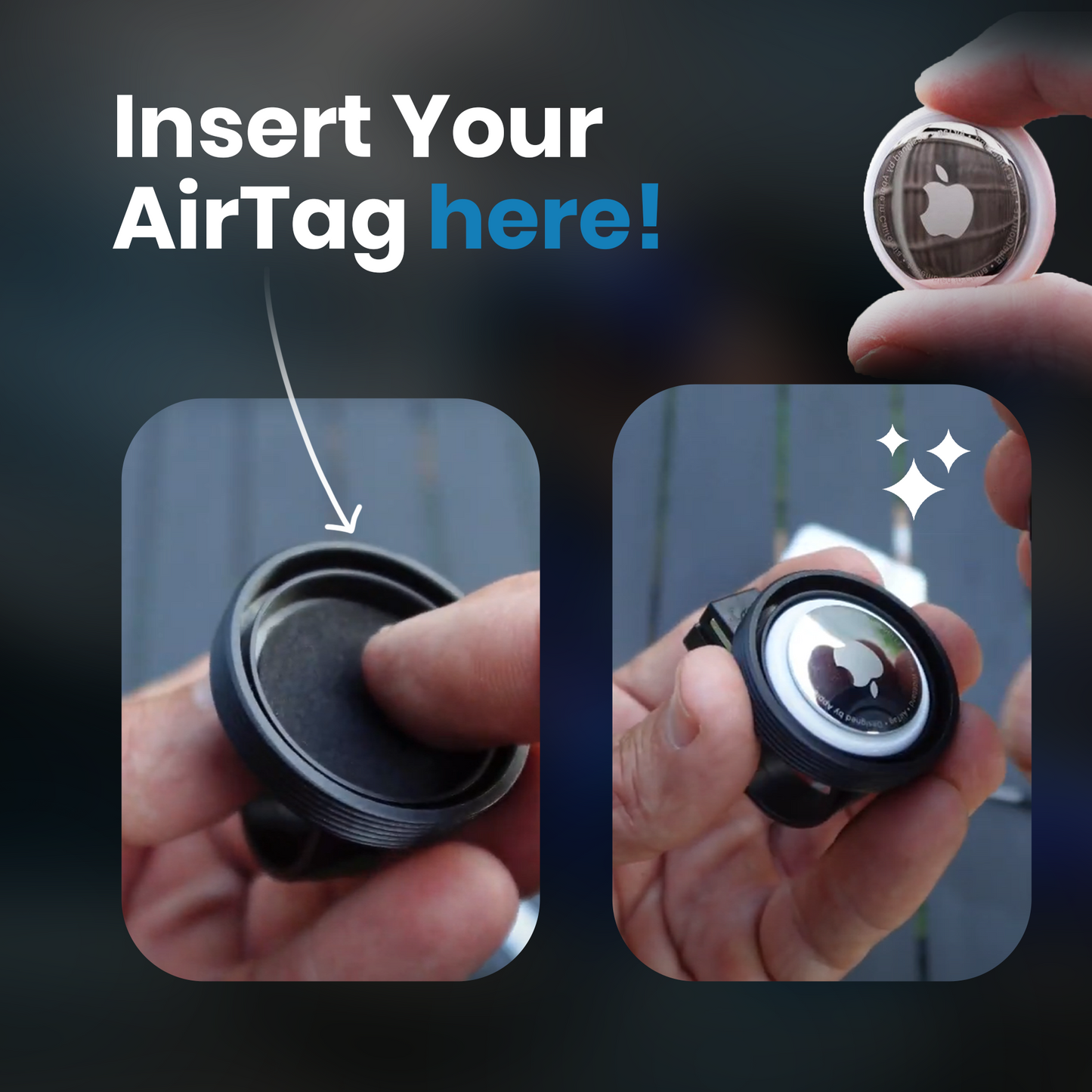 Bellcycle – Bike Bell with Hidden AirTag slot